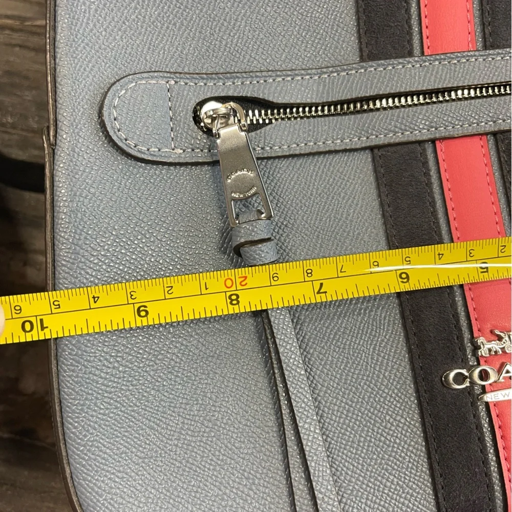 NWOT Coach Jordyn Backpack with Varsity Stripe